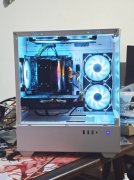 95新i5 12400白色主机 1060显卡 组装机 海景房